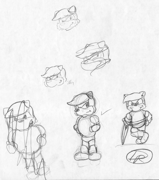 dr-Sonic style Sirkain doodles