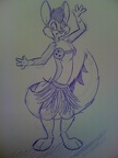 kendall hula sketch